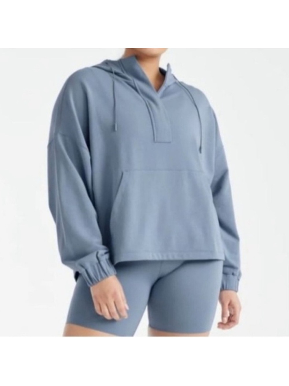 knix Cozy Sky Blue Pullover Hoodie